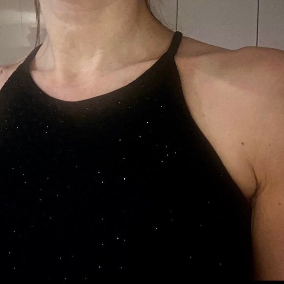 Black Sparkly Dress - Picture 3 of 4